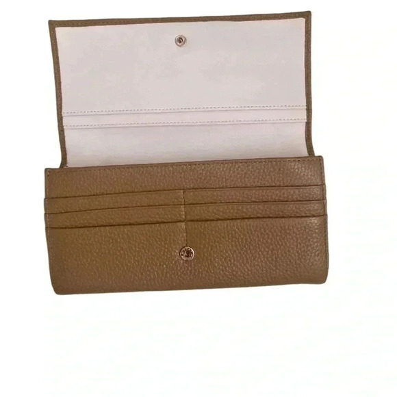 Ted Baker Selma Matisse Large Leather Wallet in Cognac Brown - Picture 6 of 10